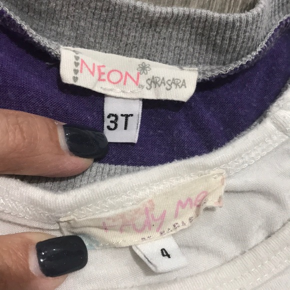 2 SARA SARA tops 3T & 4 - Picture 4 of 8